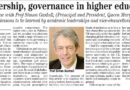 An interview with Prof Simon Gaskell (Principal and President, Queen Mary University, UK)