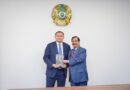 Syed Abidi met with H.E. Sayasat Nurbek,